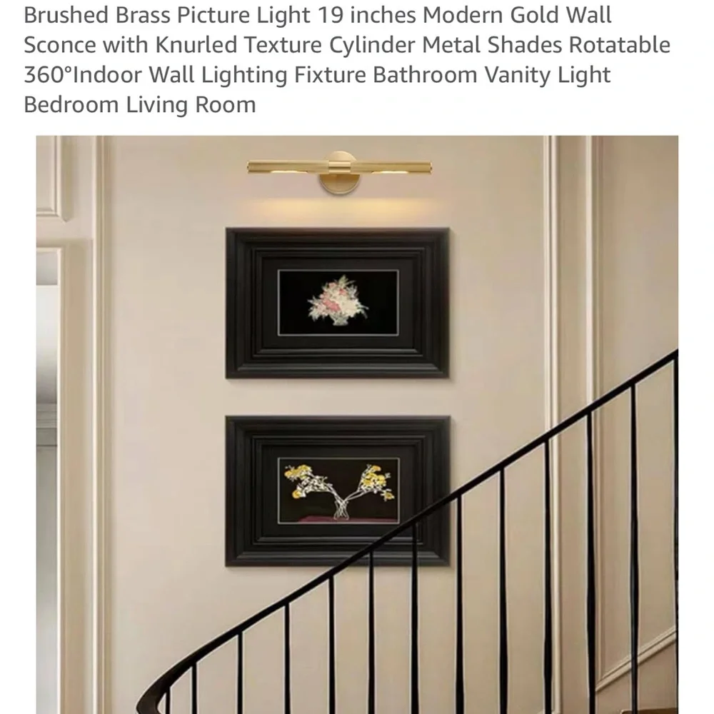 Modern Gold Wall Sconce with Knurled Texture